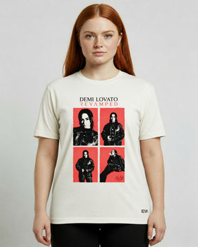 Camiseta Off-White Demi Lovato – Revamped