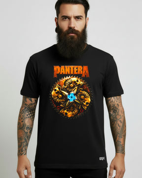 Camiseta Pantera – Circle Skulls & Saw