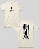 Camiseta Frente e Costas Off-White Queen – Icon Minimalist