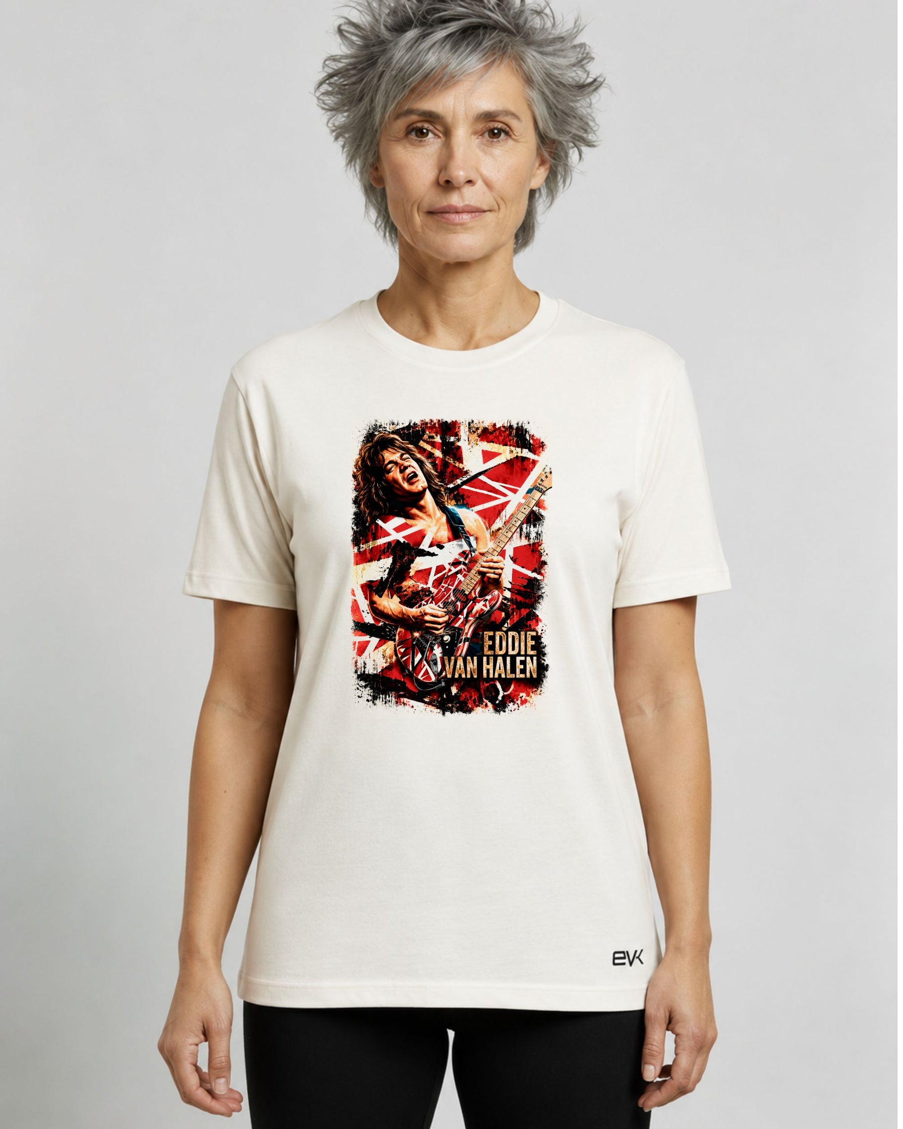 Camiseta Off-White Van Halen – Eddie Van Halen