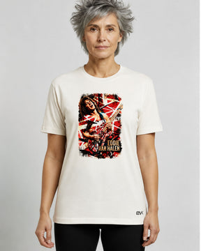 Camiseta Off-White Van Halen – Eddie Van Halen