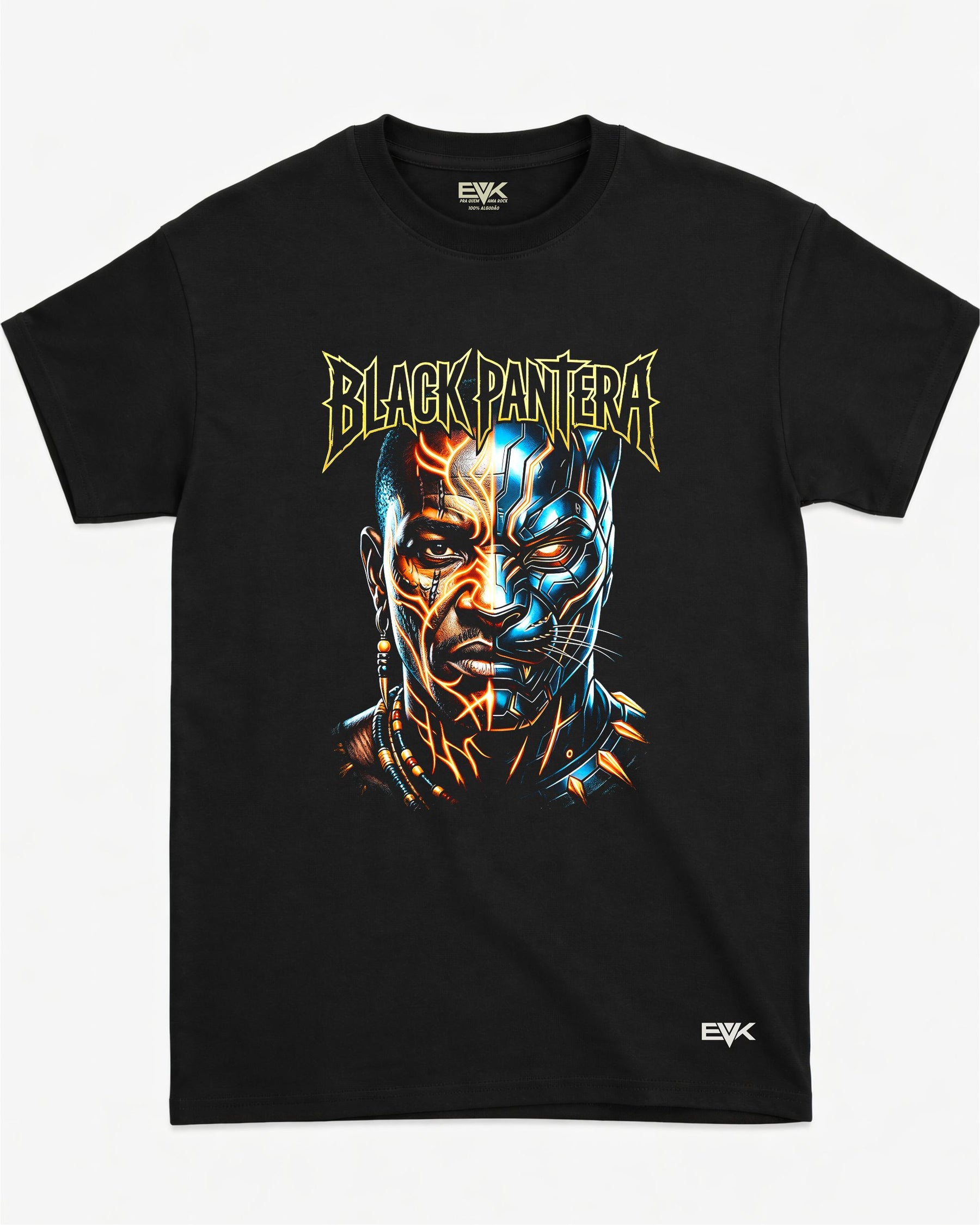 Camiseta Black Pantera – Cyber Panther Warrior
