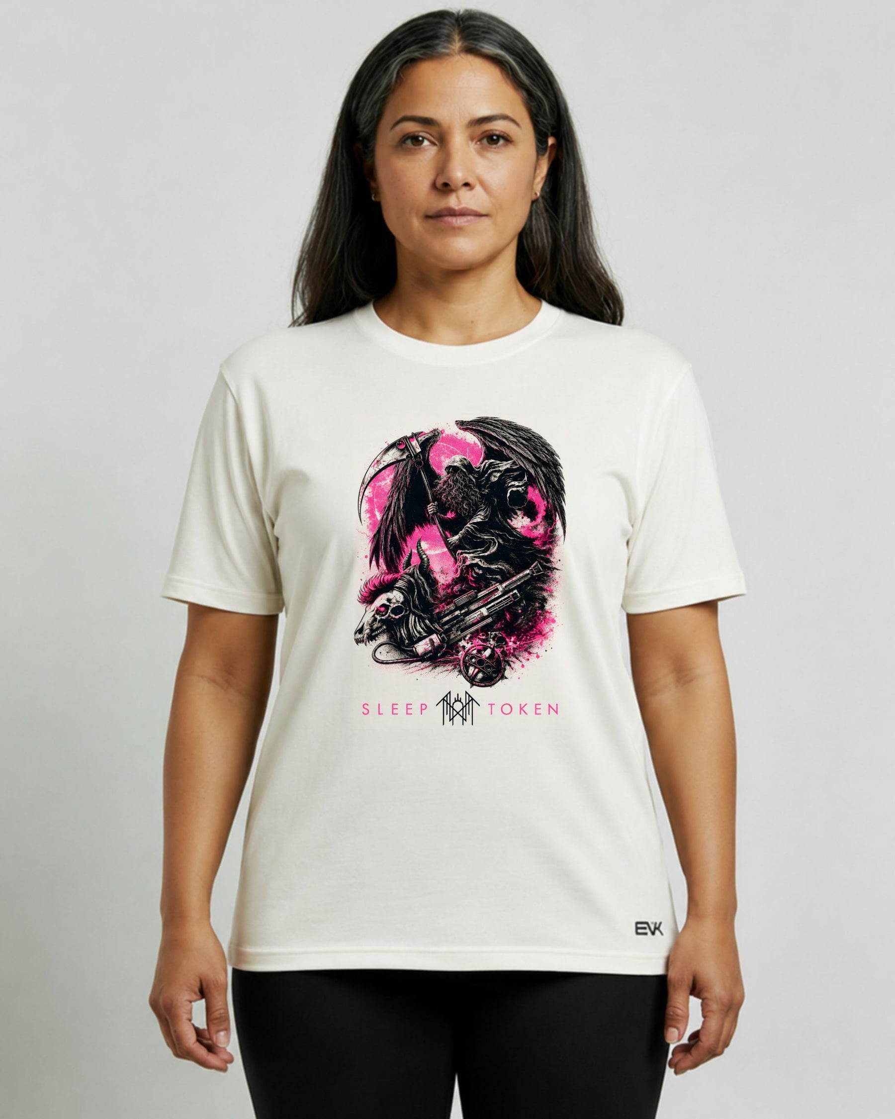 Camiseta Off-White Sleep Token – The Death