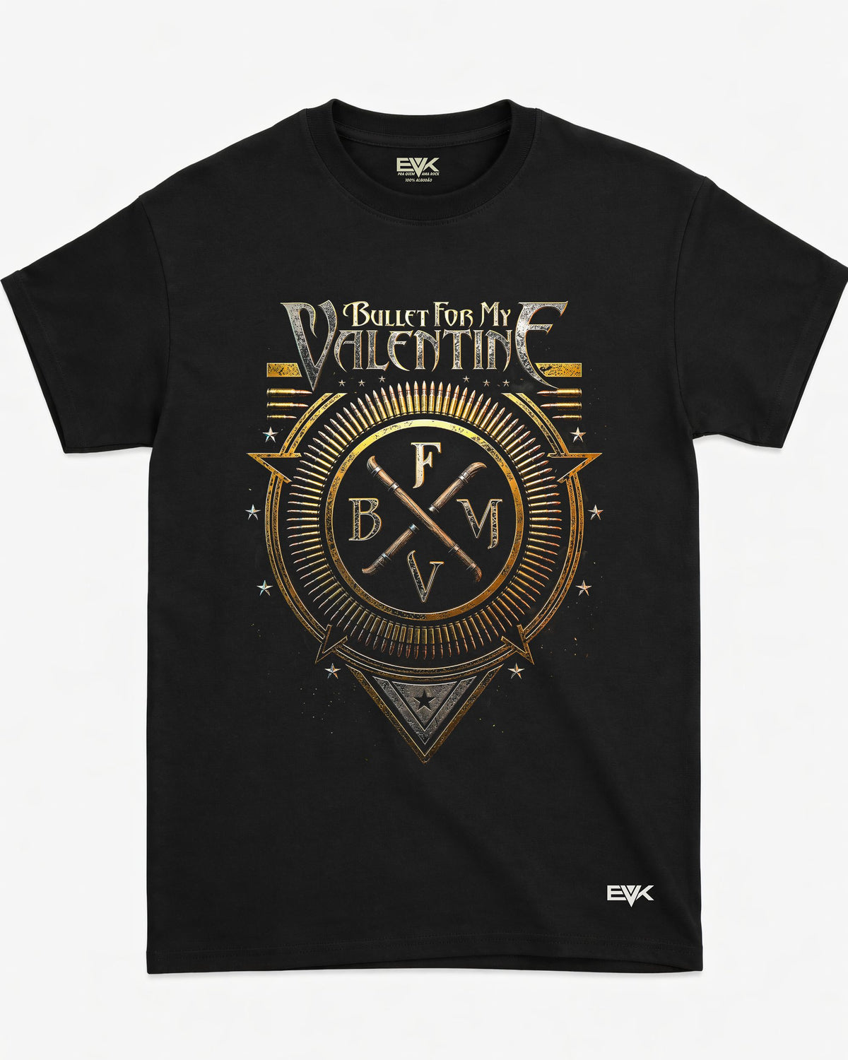 Camiseta Bullet For My Valentine – Crest Logo
