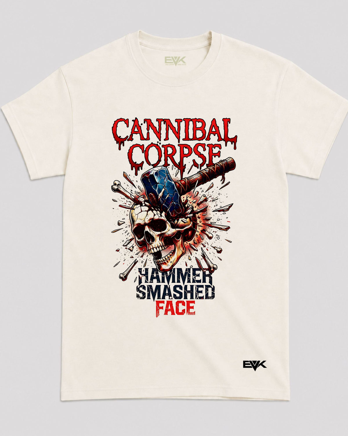 Camiseta Off-White Cannibal Corpse – Hammer Smashed Face