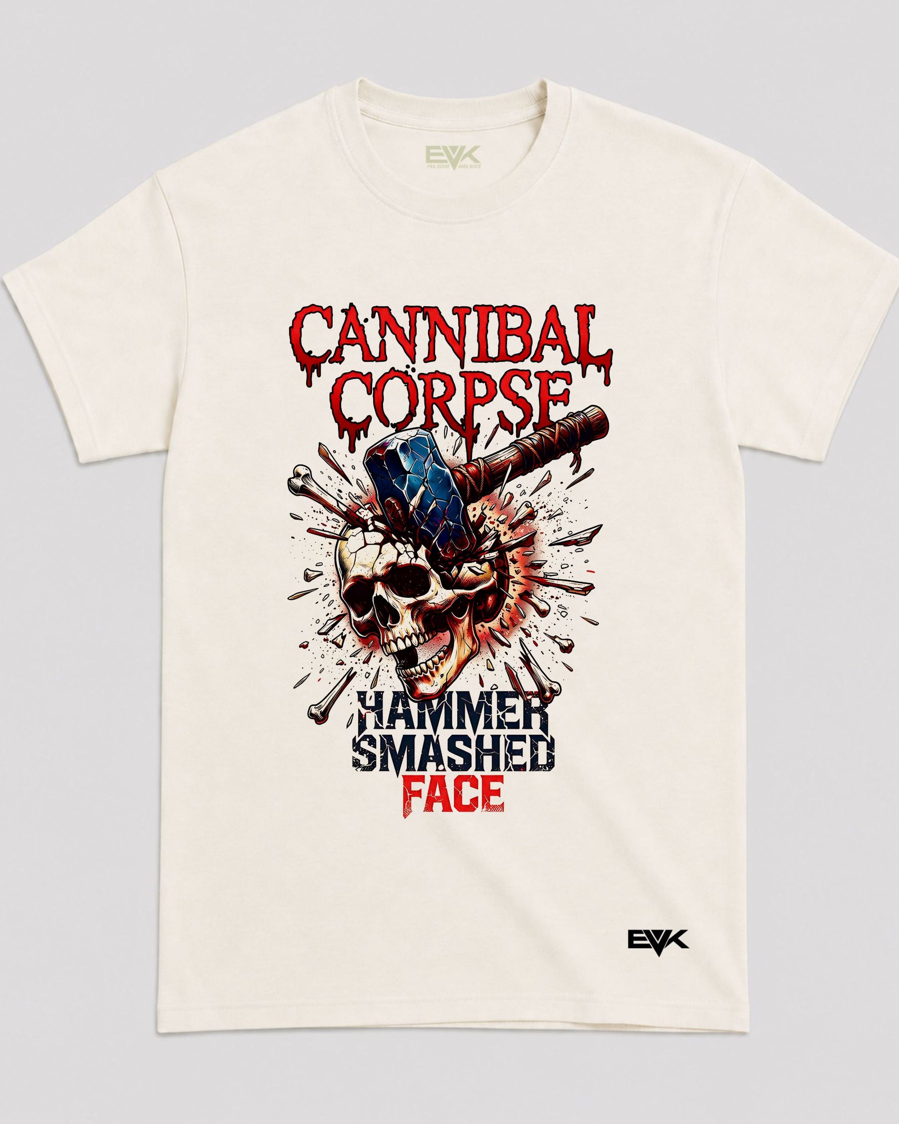 Camiseta Off-White Cannibal Corpse – Hammer Smashed Face