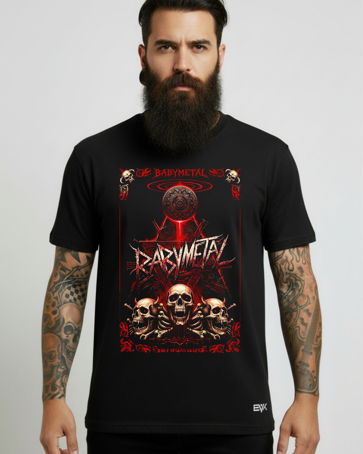 Camiseta Babymetal – Caveiras