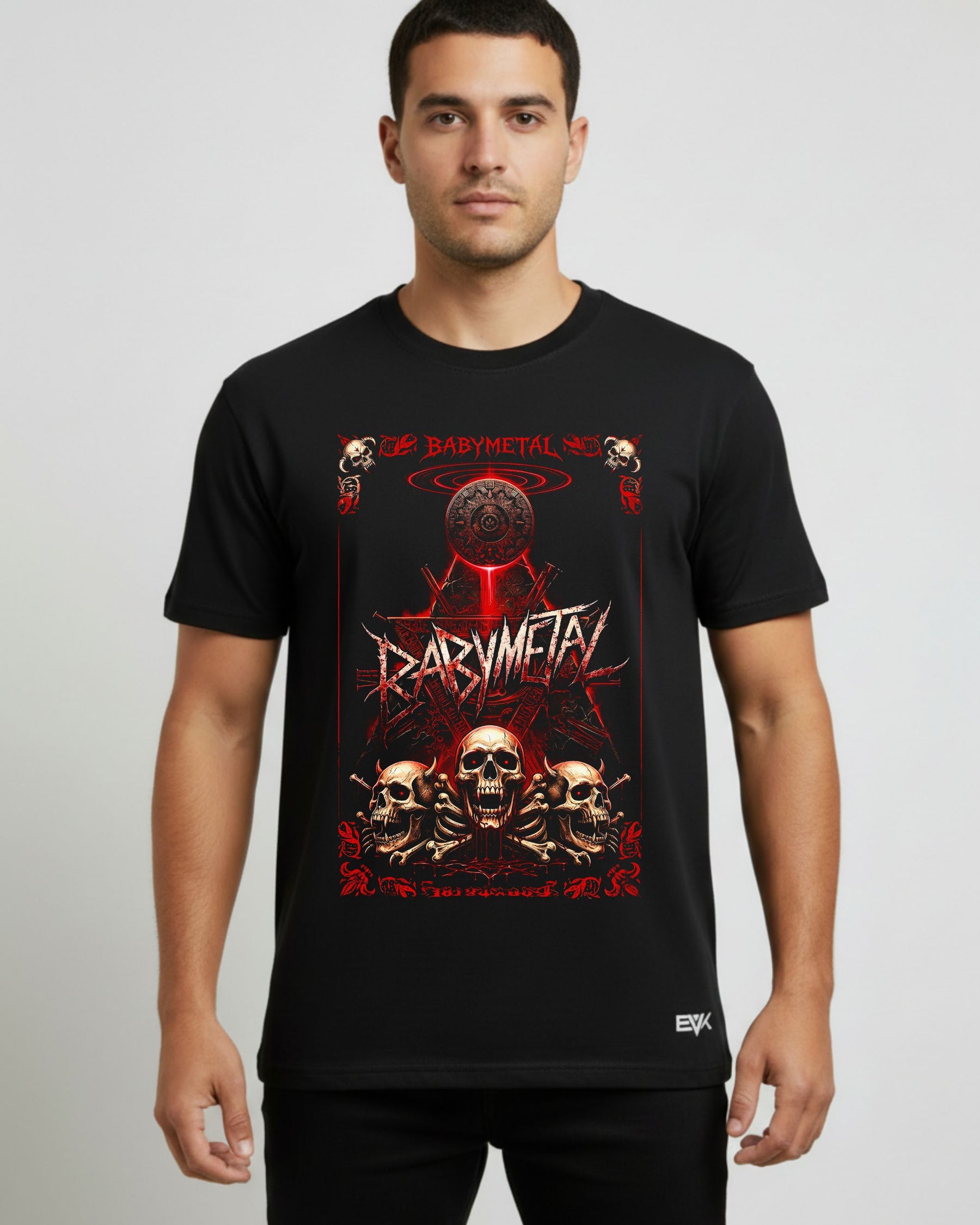 Camiseta Babymetal – Caveiras