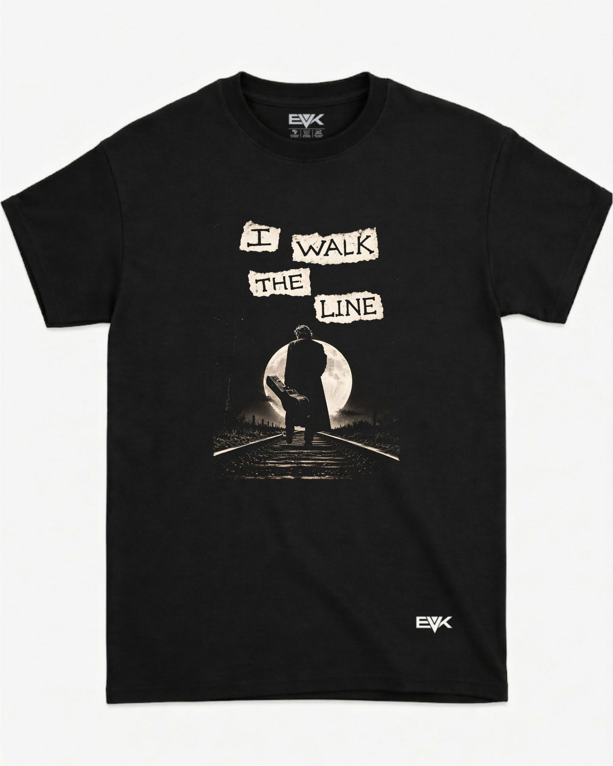 Camiseta Johnny Cash – I Walk the Line
