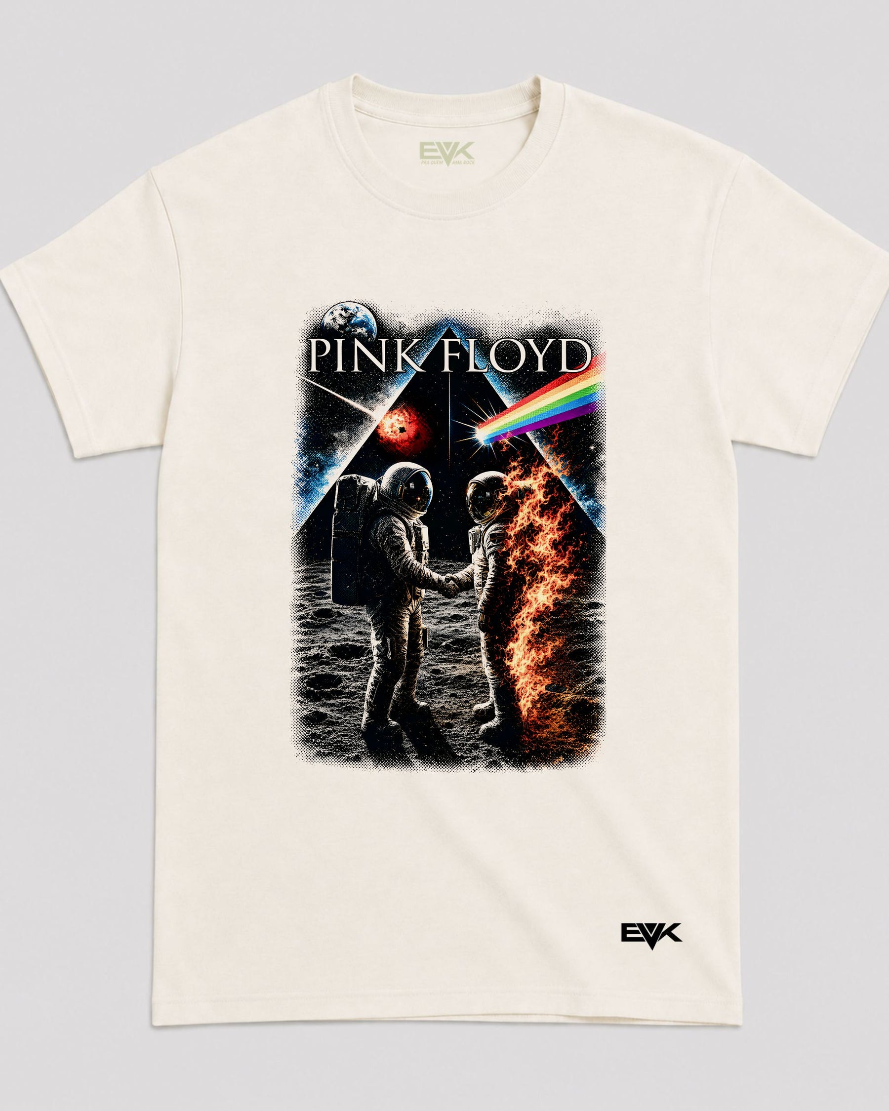 Camiseta Off-White Pink Floyd – Astronauts Dark Side