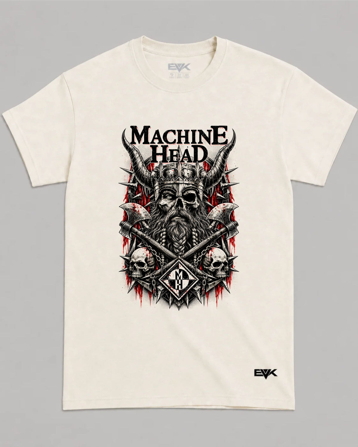 Camiseta Off-White Machine Head – Viking Warlord