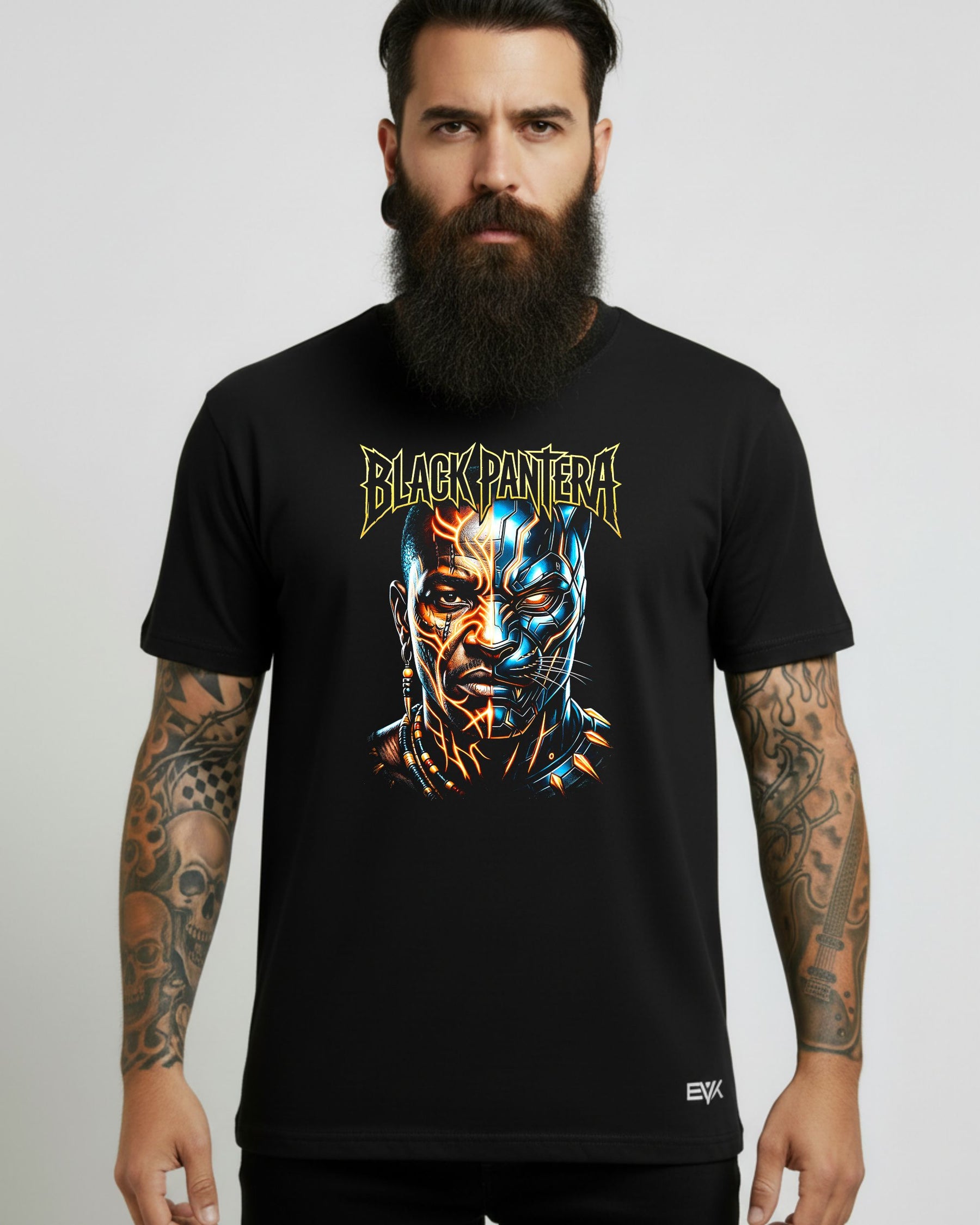 Camiseta Black Pantera – Cyber Panther Warrior