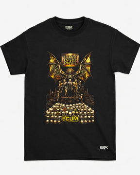 Camiseta Napalm Death – The Scum Monument