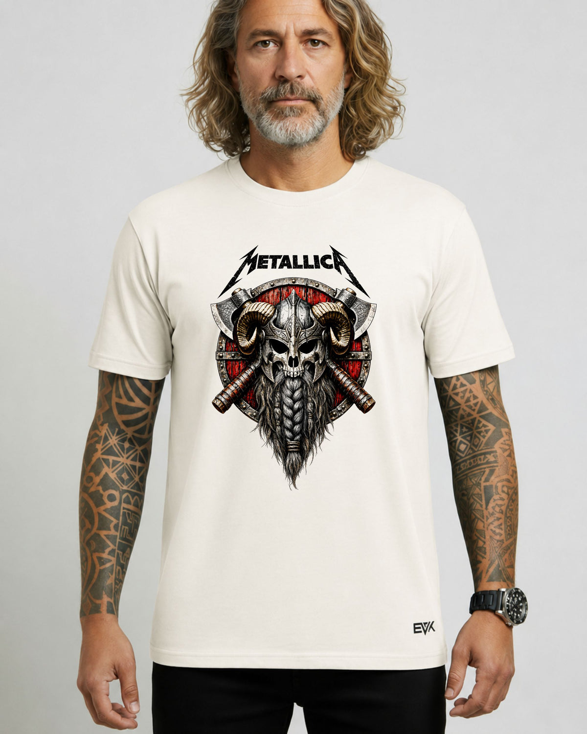 Camiseta Off-White Metallica – Viking