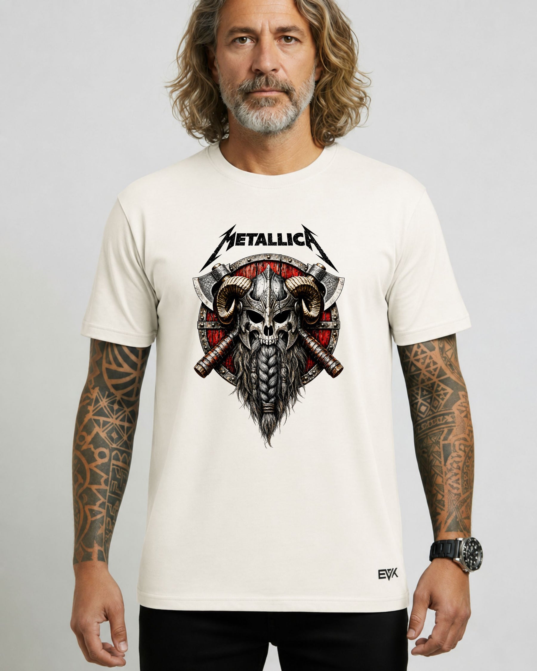 Camiseta Off-White Metallica – Viking