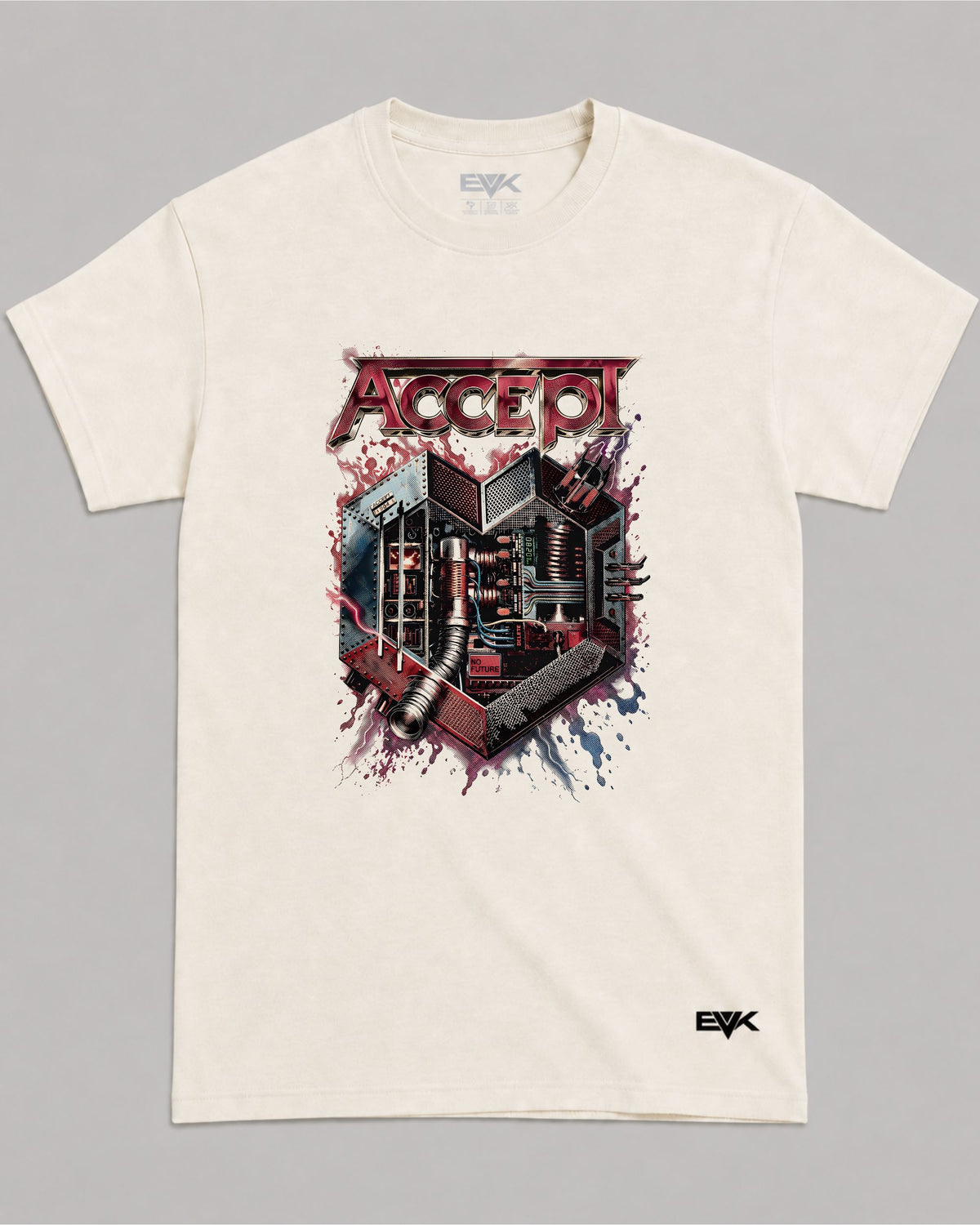 Camiseta Off-White Accept – No Future