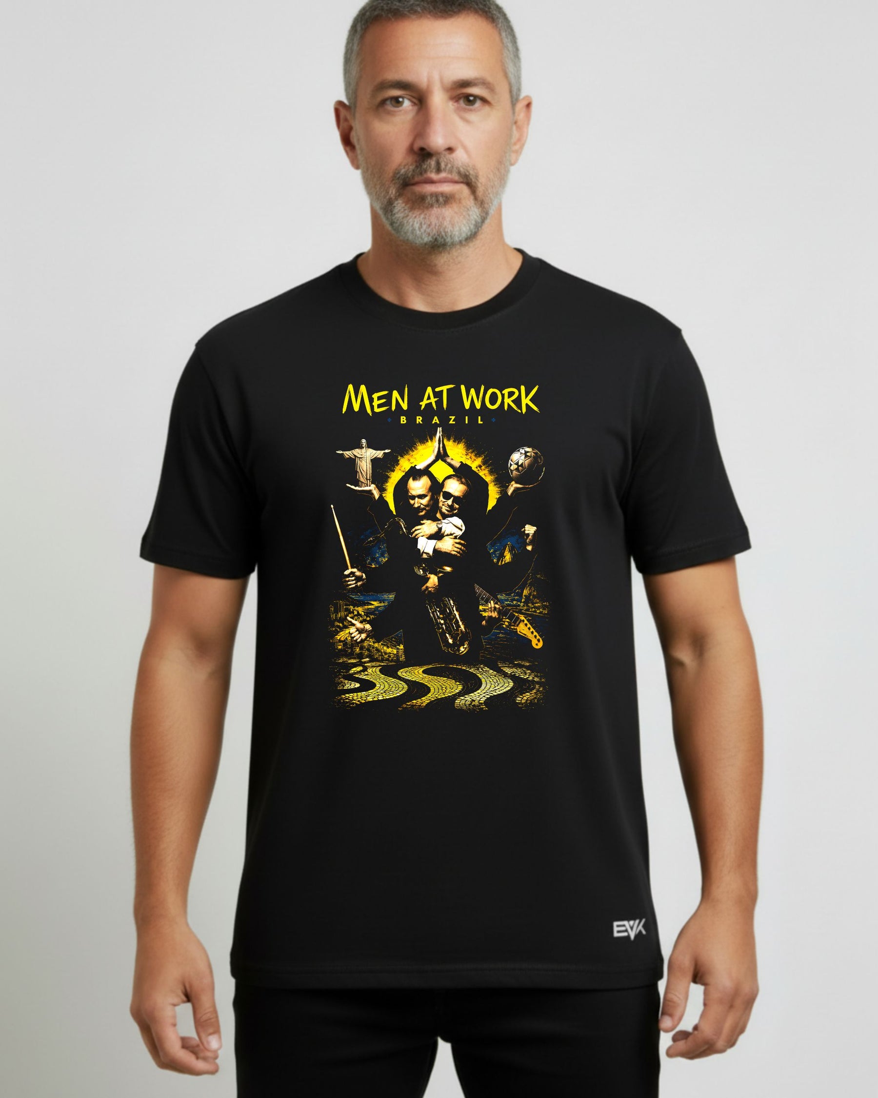 Camiseta Men At Work – Brazil