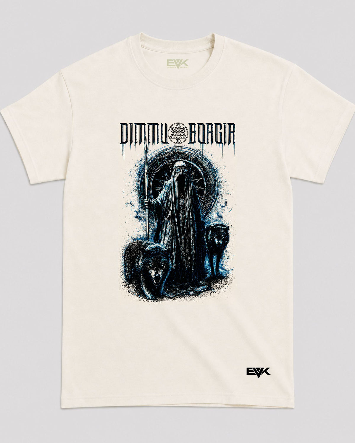 Camiseta Off-White Dimmu Borgir – Forces of the Northern