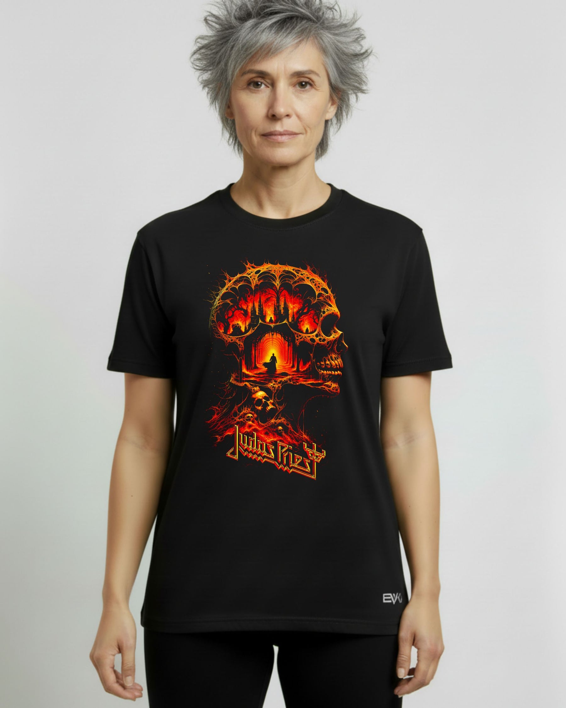 Camiseta Judas Priest – Hell Gate Skull