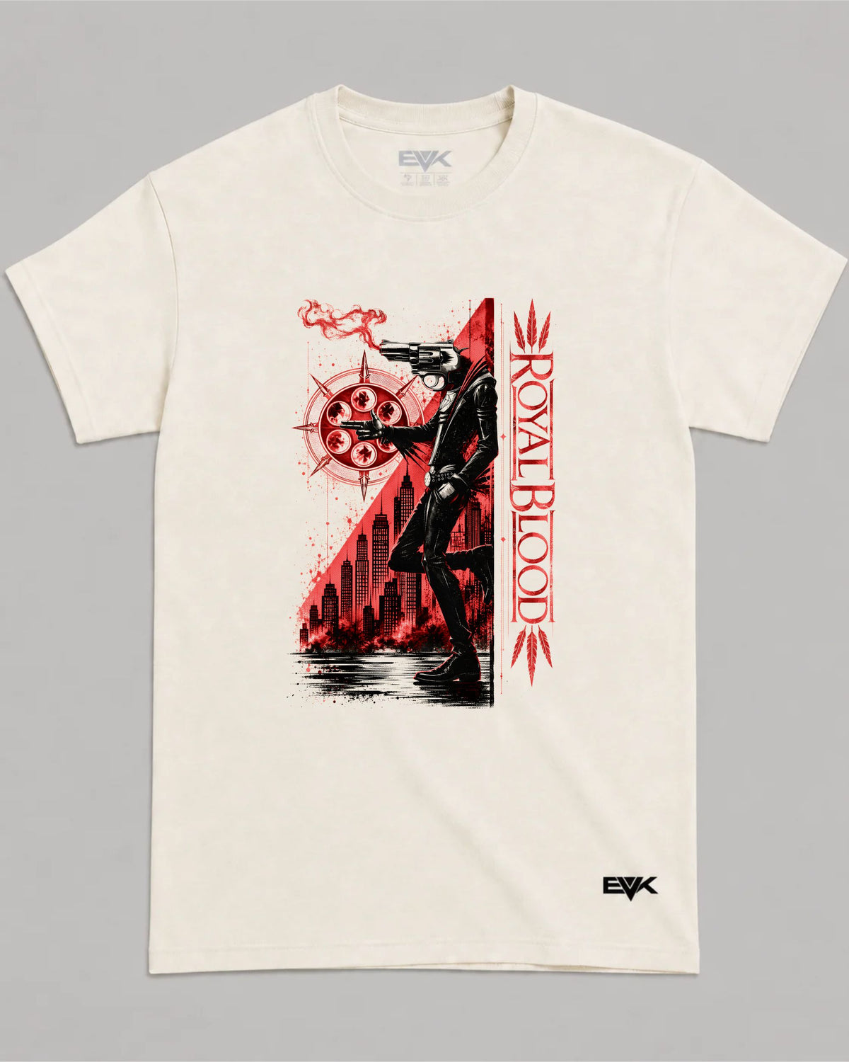 Camiseta Off-White Royal Blood – Gunhead Noir