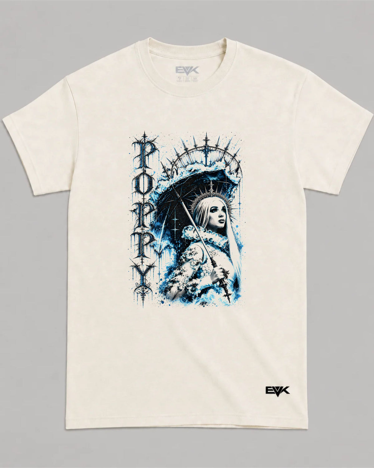 Camiseta Off-White Poppy – Frostfire Queen