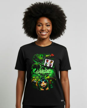 Camiseta Gorillaz – Toxic Green