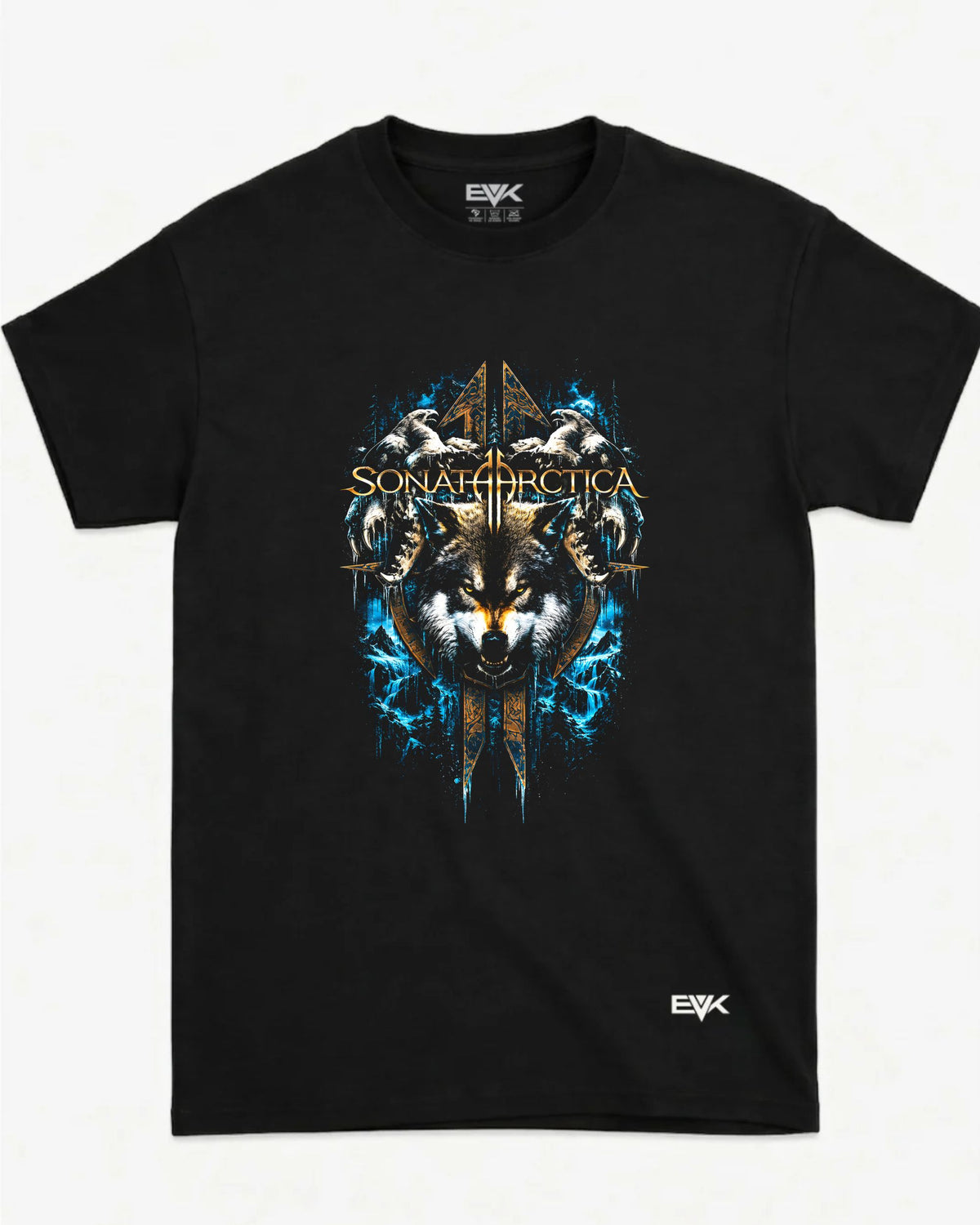 Camiseta Sonata Arctica – Wolf & Raven Totem