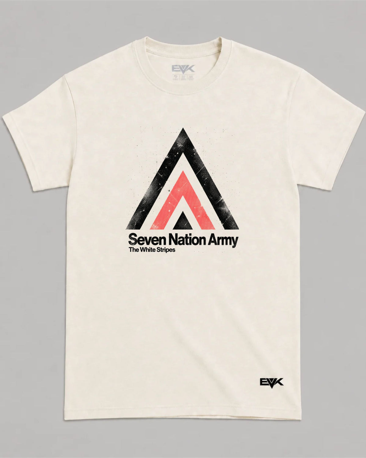Camiseta Off-White The White Stripes – Seven Nation Army