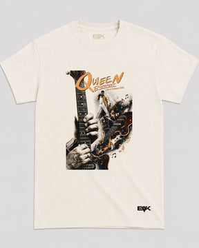 Camiseta Off-White Queen – Live in Budapest 1986