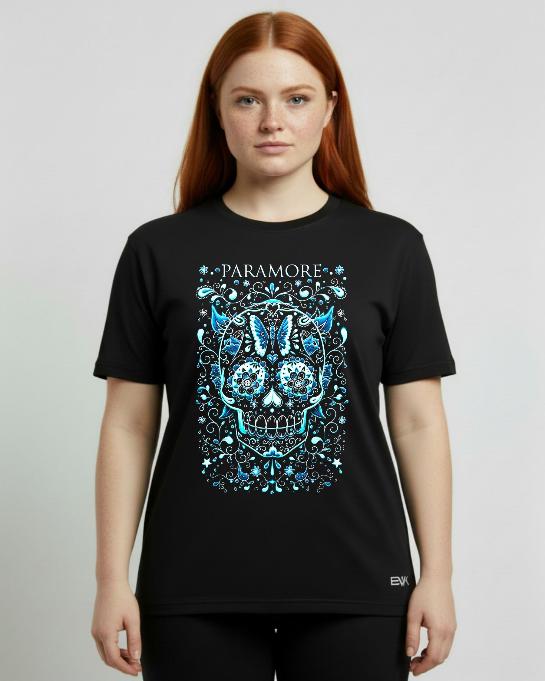 Camiseta Paramore – Butterfly Skull