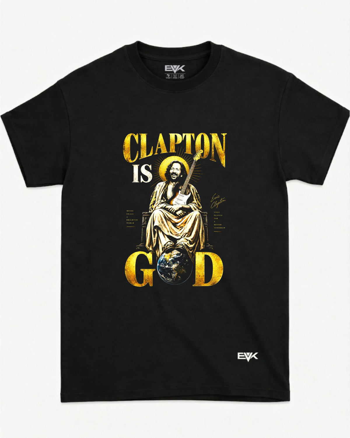 Camiseta Eric Clapton – Clapton Is God