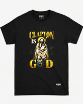 Camiseta Eric Clapton – Clapton Is God