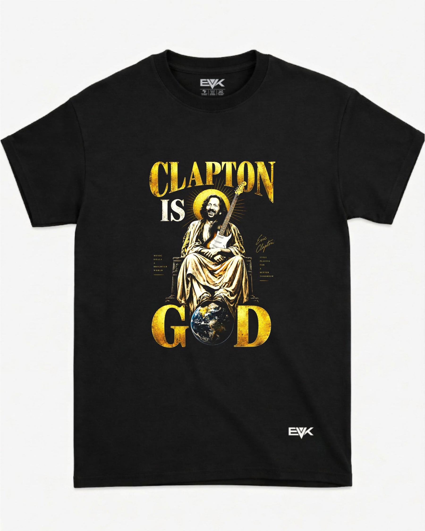 Camiseta Eric Clapton – Clapton Is God