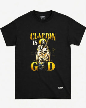 Camiseta Eric Clapton – Clapton Is God