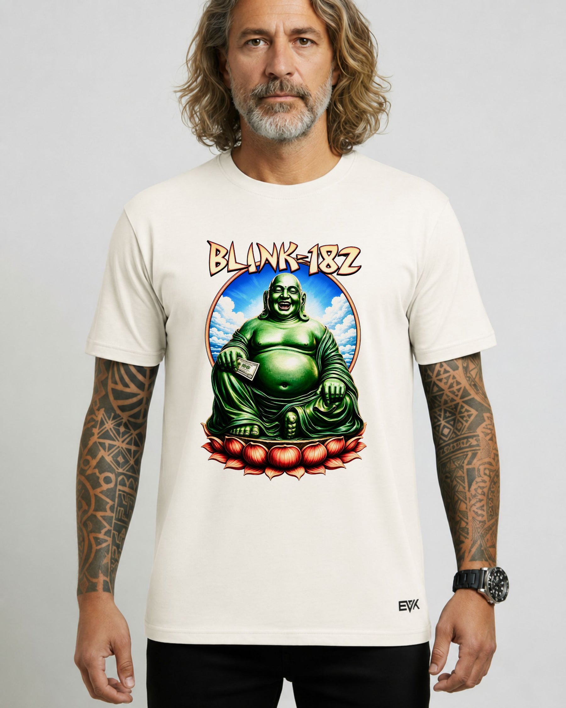 Camiseta Off-White Blink-182 – Buda