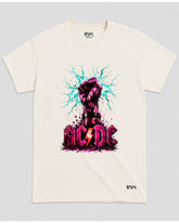 Camiseta Off-White AC/DC – Pink