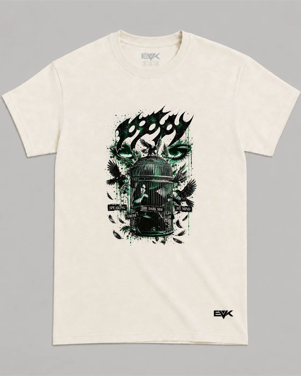Camiseta Off-White Poppy – Speaking From The Dark