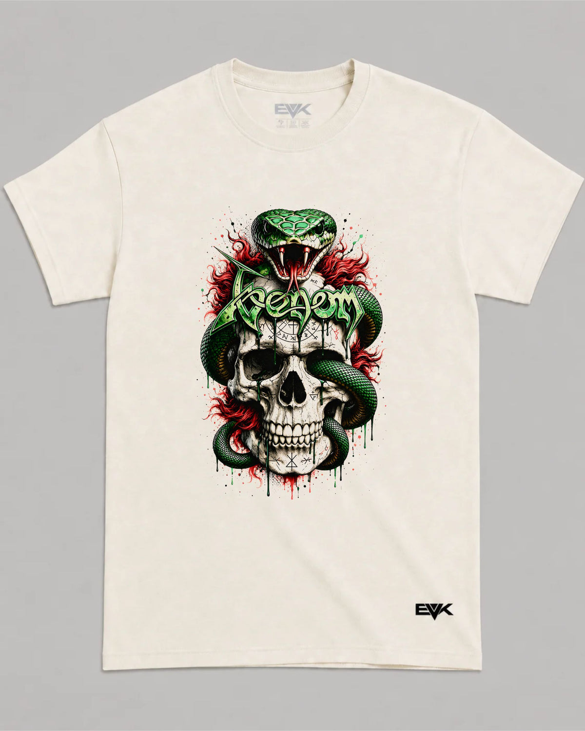 Camiseta Off-White Venom – Serpent Skull