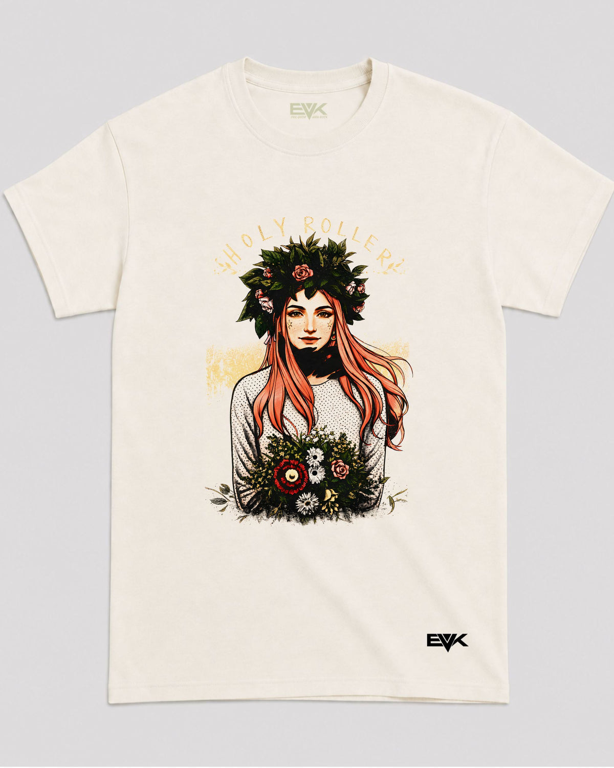 Camiseta Off-White Spiritbox – Holy Roller Music