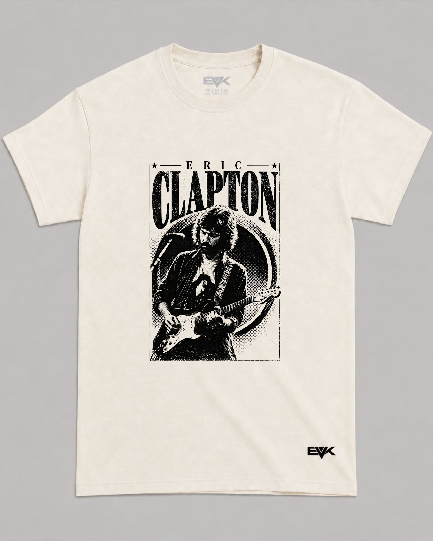 Camiseta Off-White Eric Clapton – Black and White