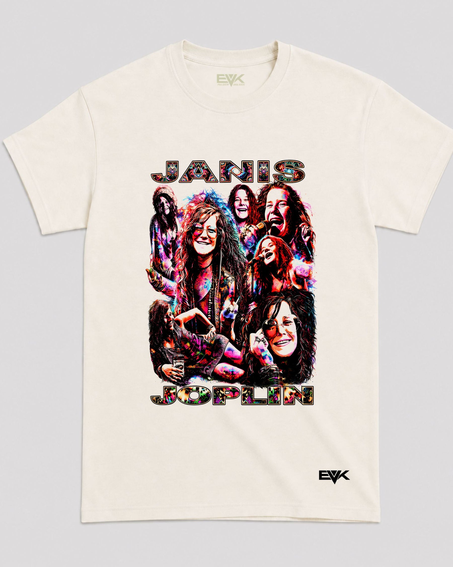 Camiseta Off-White Janis Joplin – Faces de Janis