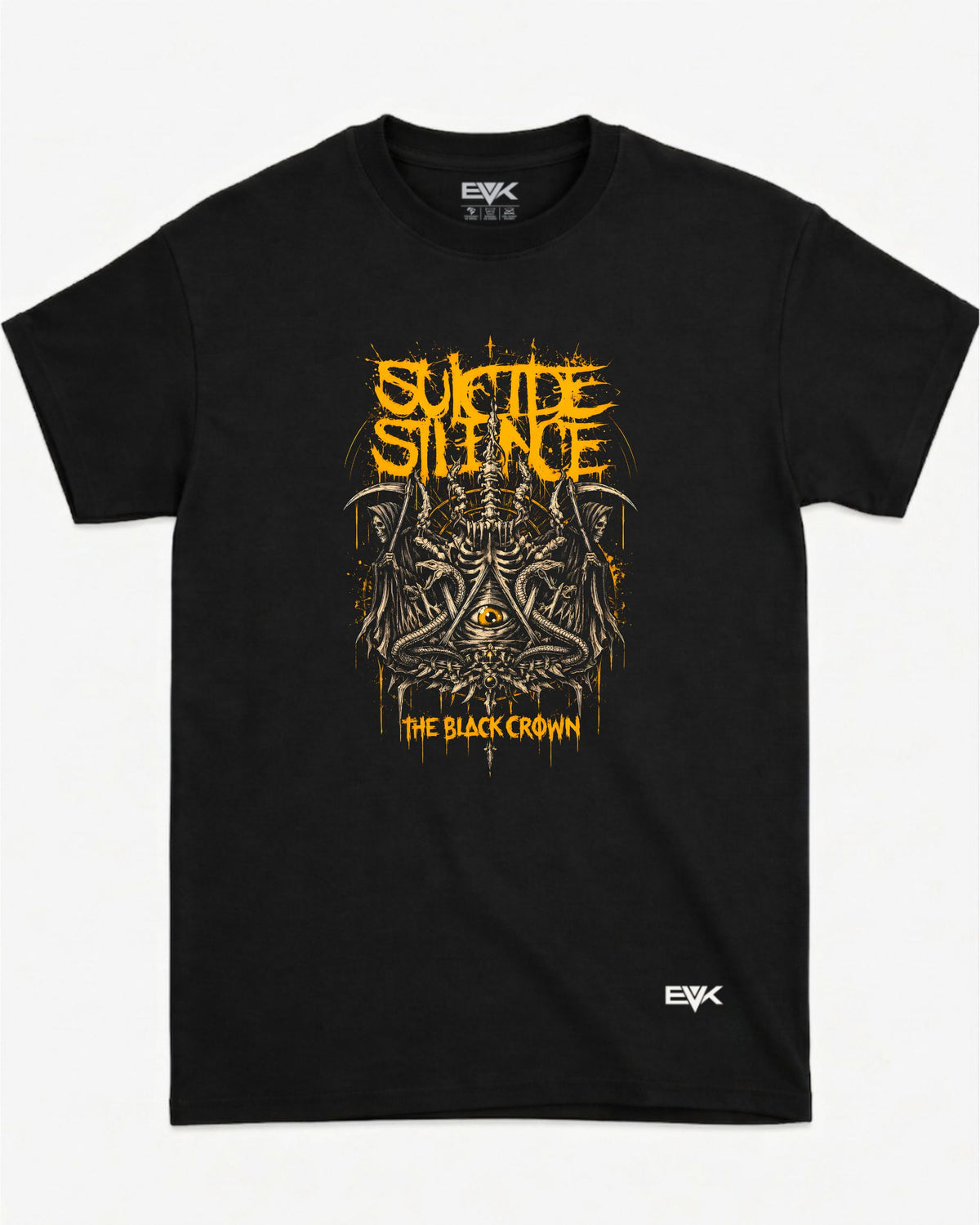 Camiseta Suicide Silence – Black Crown