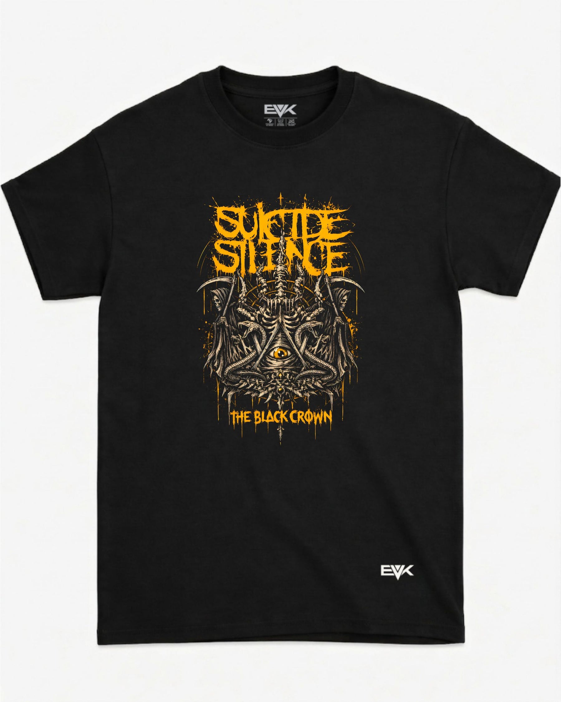 Camiseta Suicide Silence – Black Crown