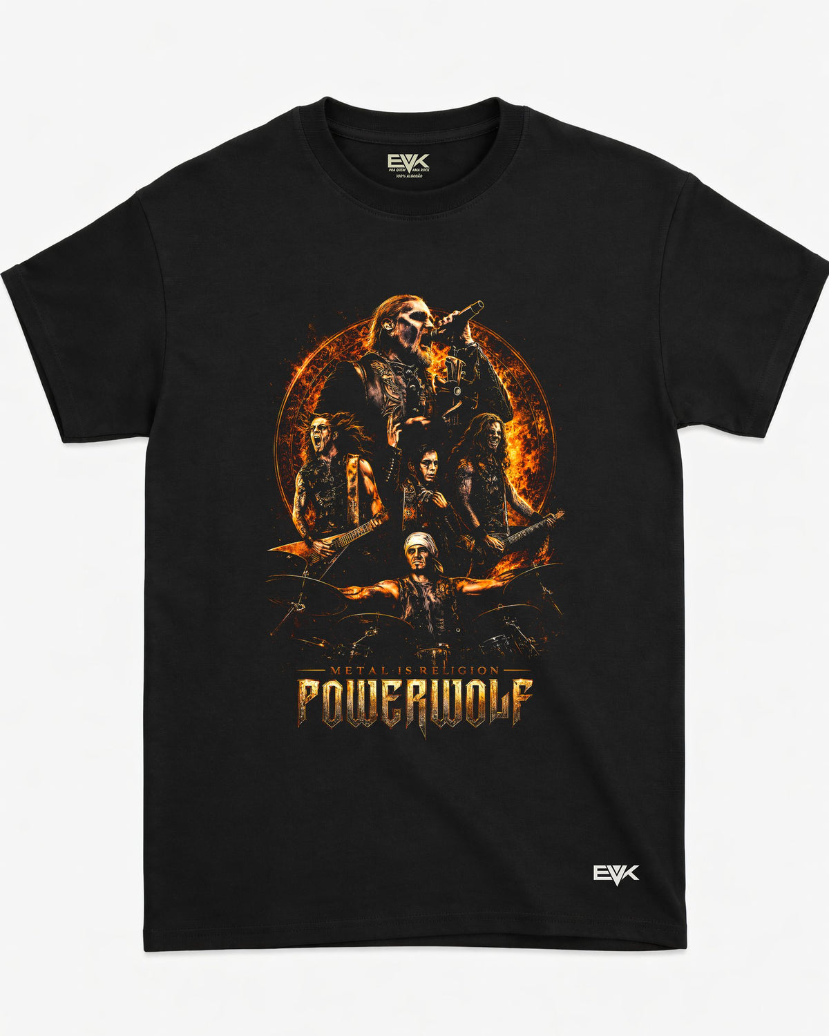 Camiseta Powerwolf – Metal Is Religion