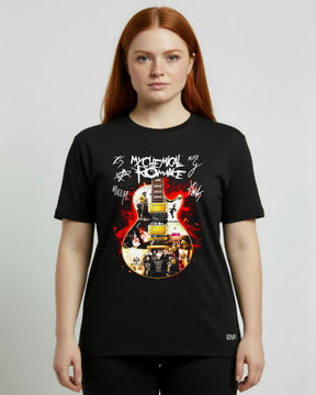 Camiseta My Chemical Romance – Guitar Signatures