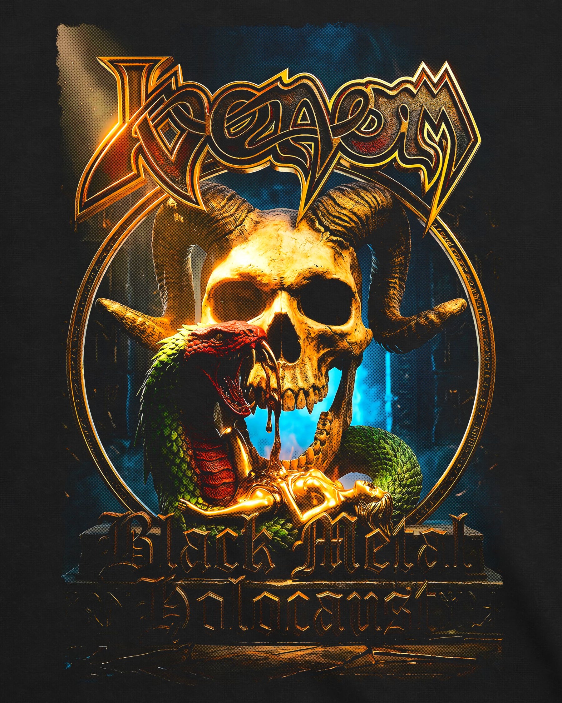 Camiseta Venom – Black Metal Holocaust