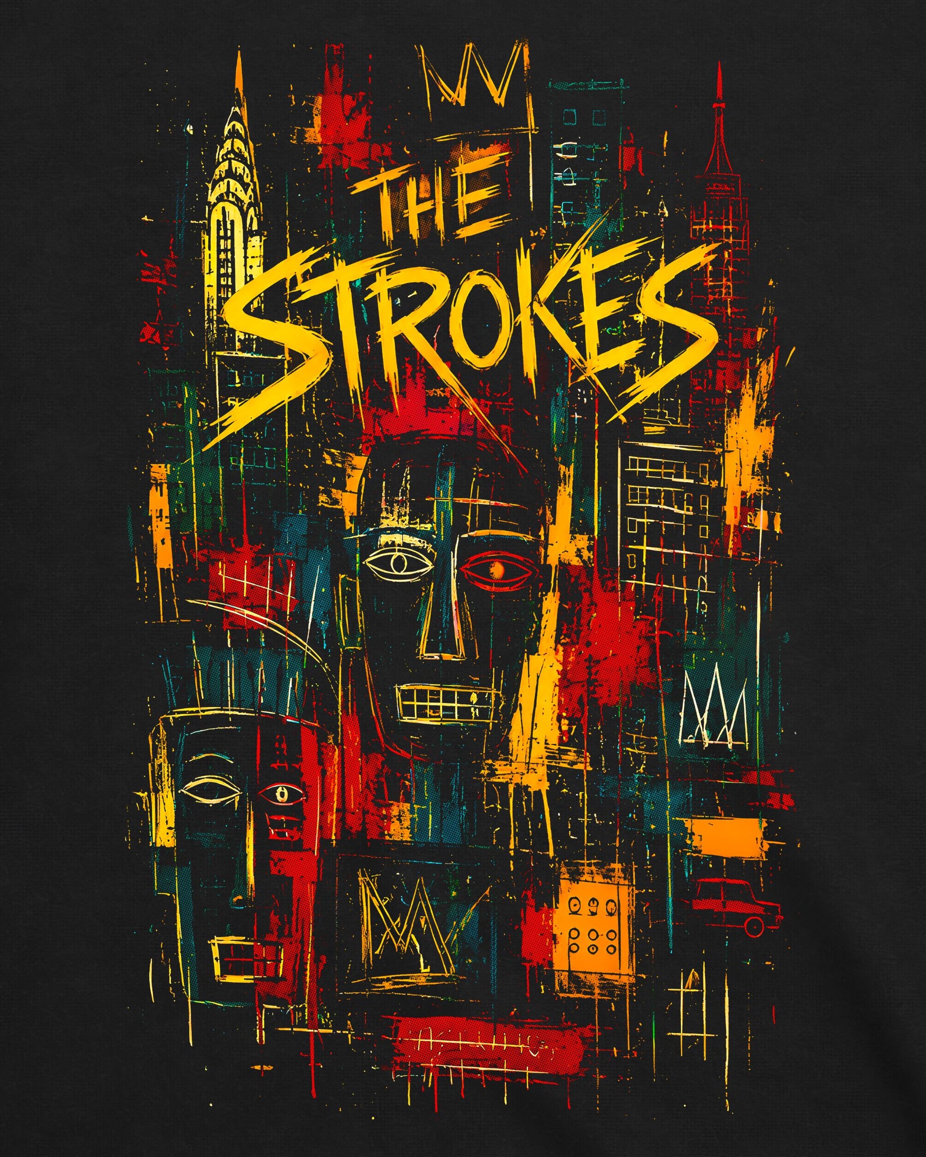 Camiseta The Strokes – The New Abnormal Geometry