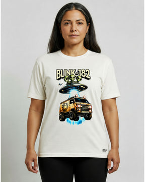 Camiseta Off-White Blink-182 – Aliens Exist