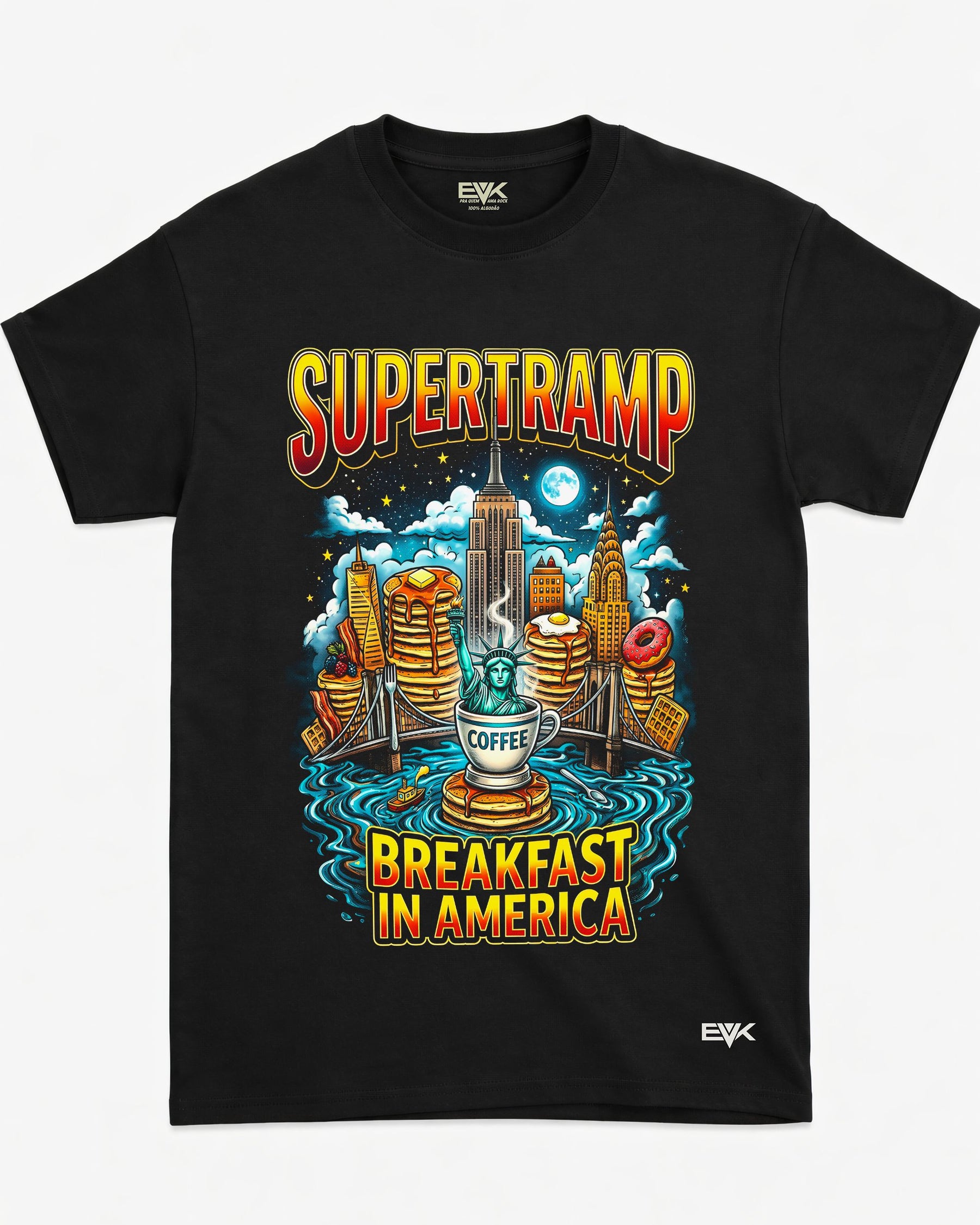 Camiseta Supertramp – Breakfast in America