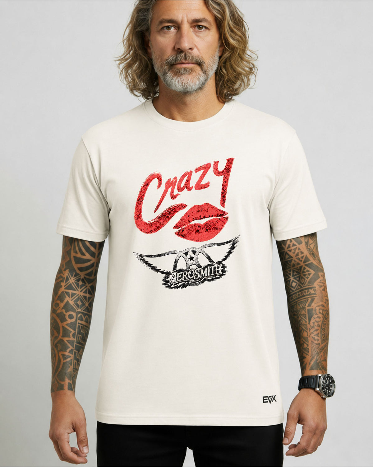 Camiseta Off-White Aerosmith – Crazy